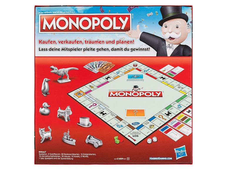 Gehe zu Vollbildansicht: Hasbro Monopoly Classic - Bild 2