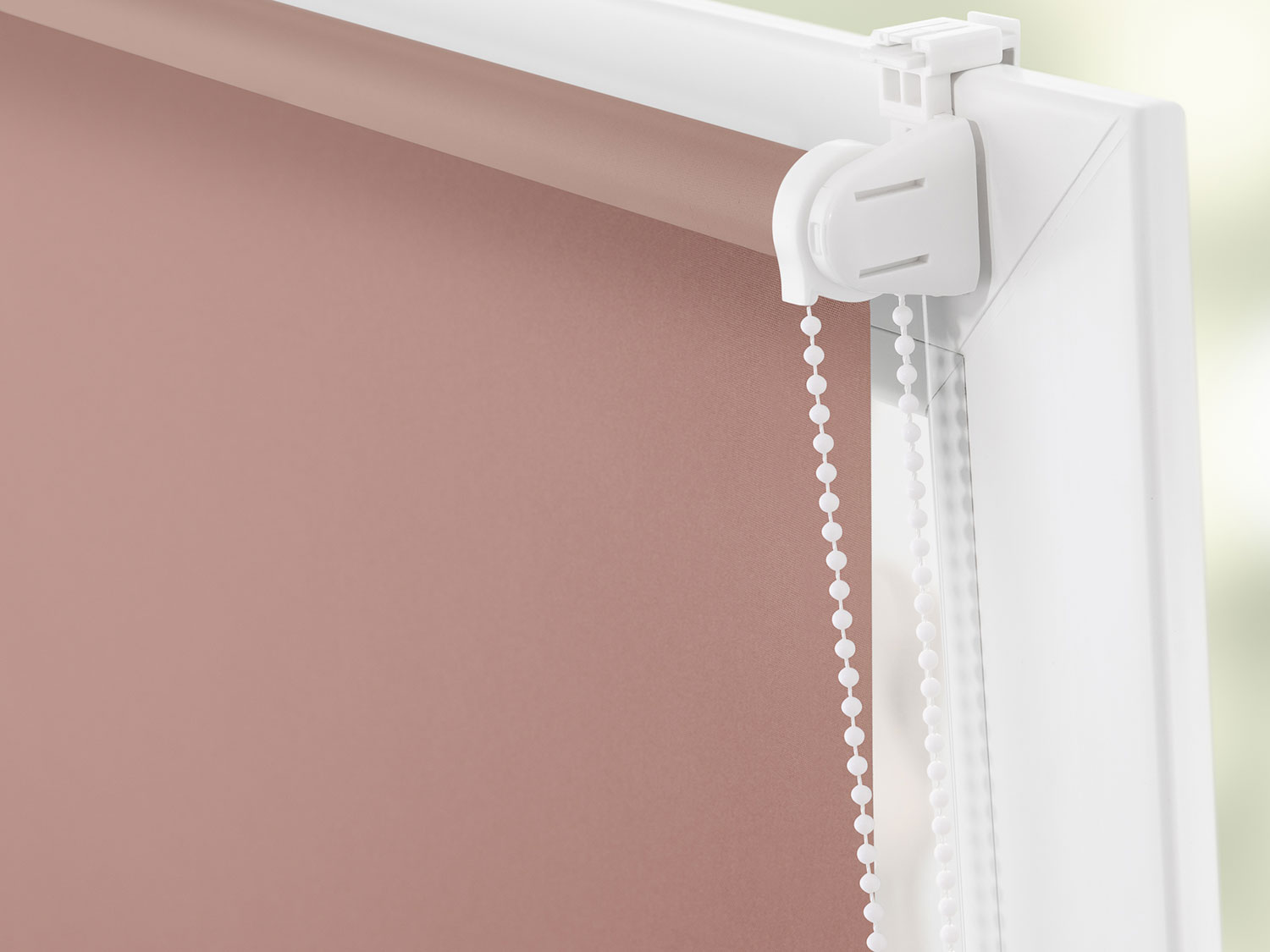 Thumbnail - Lichtblick Rollo Klemmfix, ohne Bohren, verspannt, Verdunkelung (Altrosa, 80 X 200 CM)