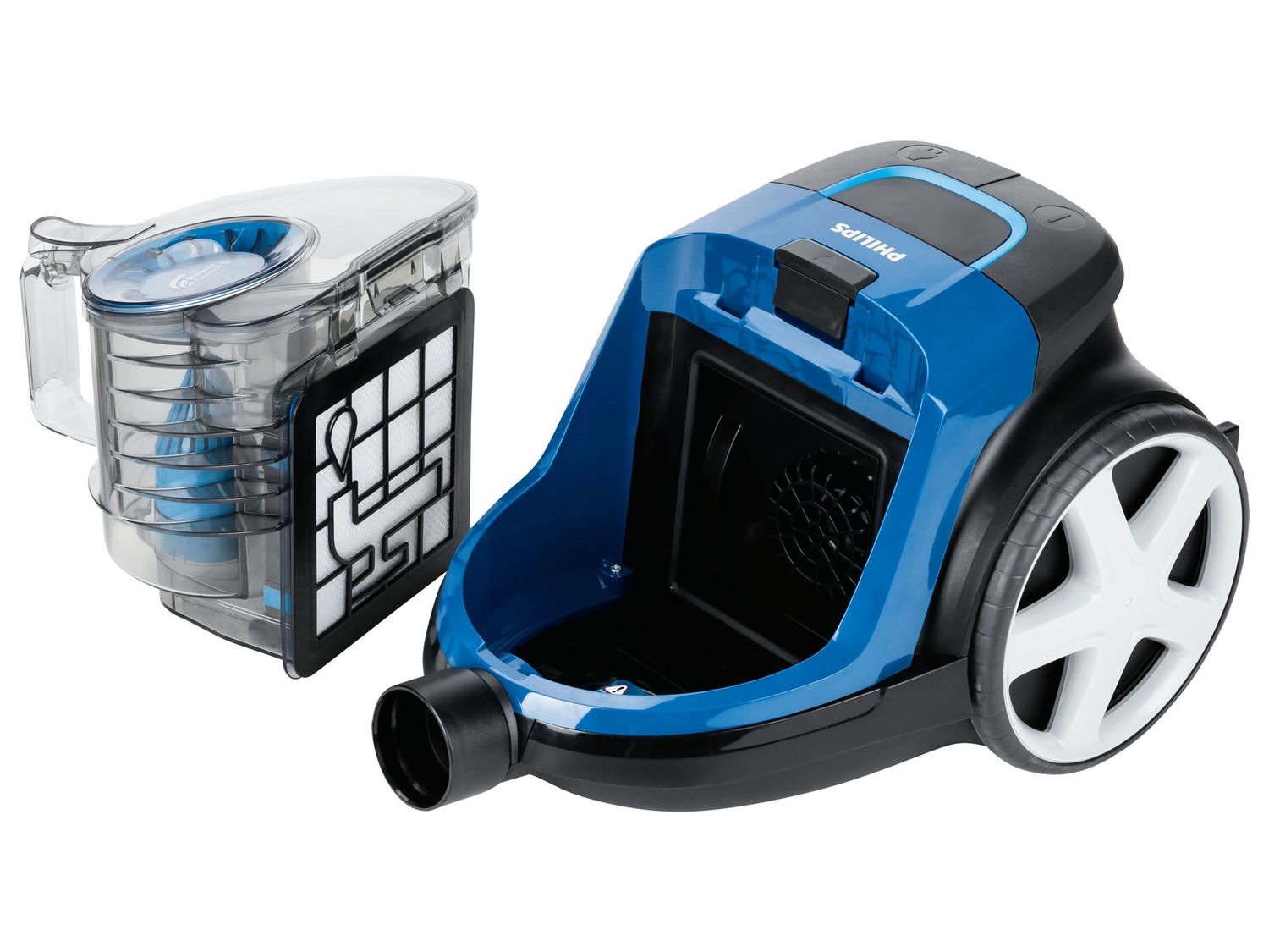 Philips Bodenstaubsauger Beutellos Powerpro Compact Fc9329/09