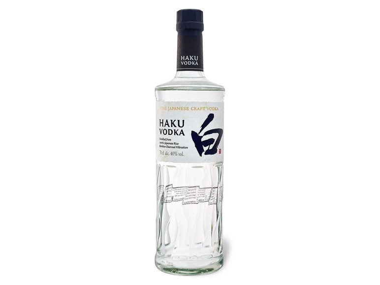 Gehe zu Vollbildansicht: Haku The Japanese Craft Vodka 40% Vol - Bild 1