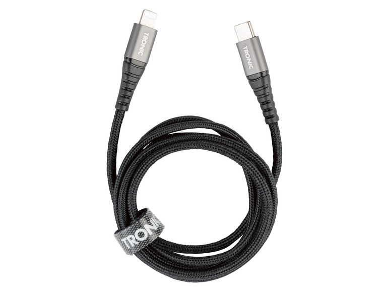 Gehe zu Vollbildansicht: TRONIC® Lade- und Datenkabel Lightning und USB-C, 1 m - Bild 4