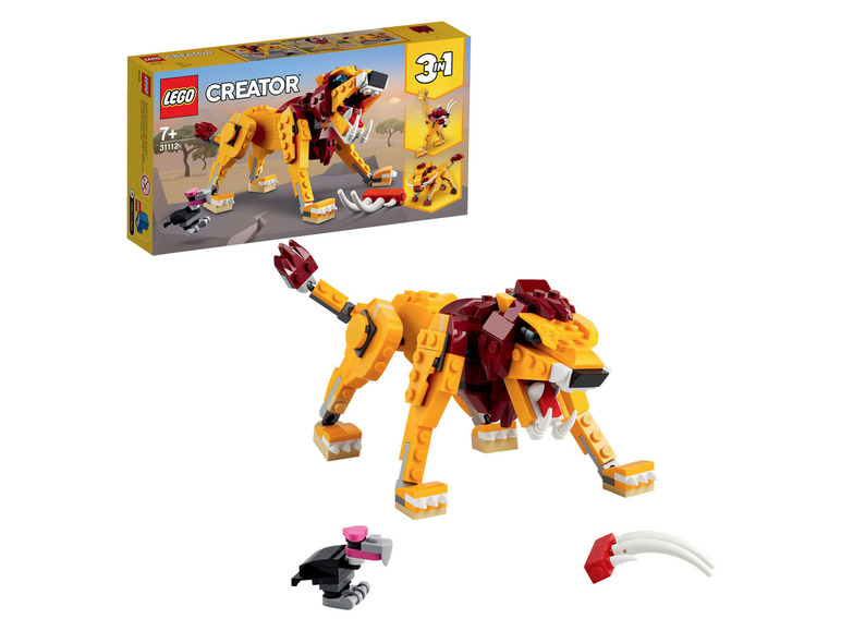 Gehe zu Vollbildansicht: LEGO® Creator 31112 »Wilder Löwe« - Bild 5