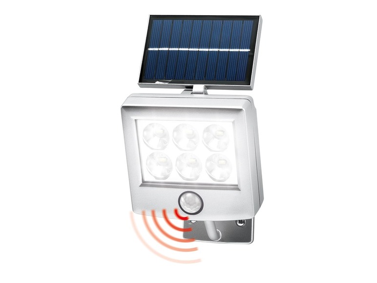Gehe zu Vollbildansicht: LIVARNO LUX® LED Solarstrahler mit Bewegungsmelder, Dämmerungssensor, witterungsbeständig - Bild 4