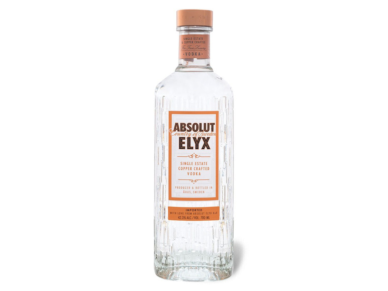 Gehe zu Vollbildansicht: ABSOLUT Vodka Elyx 42,3% Vol - Bild 1