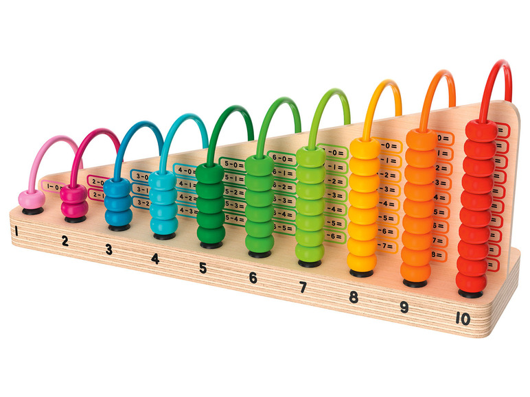 Gehe zu Vollbildansicht: PLAYTIVE® Holzspielzeug Rechenset »Montessori« - Bild 2