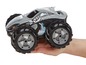 Ein graues WaterBooster RC-Auto mit großen Rädern.