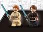 LEGO Star Wars Minifiguren von Obi-Wan Kenobi und Anakin Skywalker.