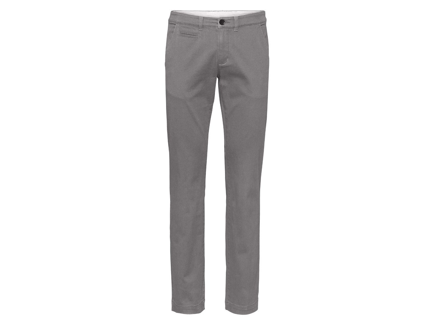 LIVERGY® Twillhose Herren, Straight Fit, angenehmer Tr…