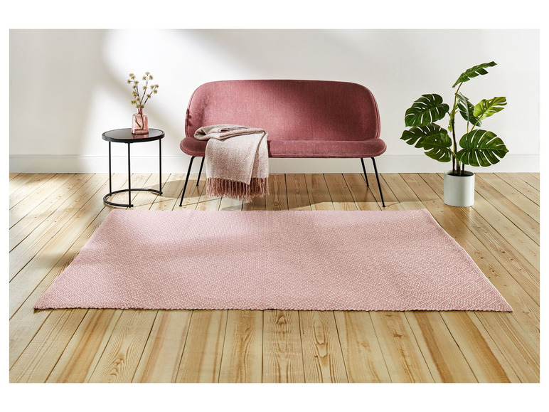 Gehe zu Vollbildansicht: MERADISO® Teppich, 140 x 200 cm, aus Baumwolle - Bild 9