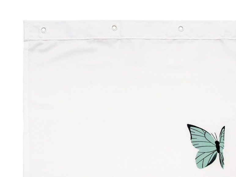Gehe zu Vollbildansicht: Kleine Wolke Duschvorhang Butterflies 180 x 200 cm - Bild 3