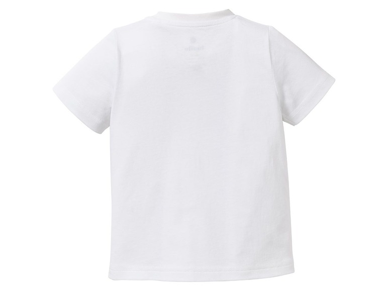 Gehe zu Vollbildansicht: LUPILU® Kleinkinder T-Shirt Jungen, 2 Stück, eins mit Krokodil-Print, aus reiner Baumwolle - Bild 21