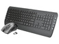 Ein drahtloses Tastatur- und Maus-Set von Trust.