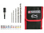 Parkside Bohrer- und Bit-Set mit Bohrern und Bits.