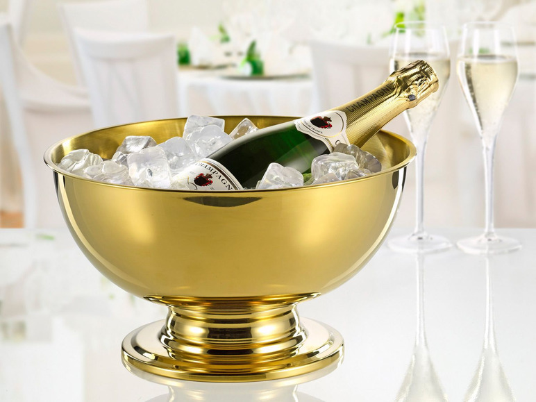 Gehe zu Vollbildansicht: Esmeyer Champagnerschale Edelstahl ca. 5l Fassungsvermögen - Bild 3