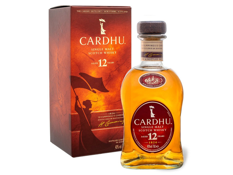 Gehe zu Vollbildansicht: Cardhu Single Malt Scotch Whisky 12 Jahre mit Geschenkbox 40% Vol - Bild 1