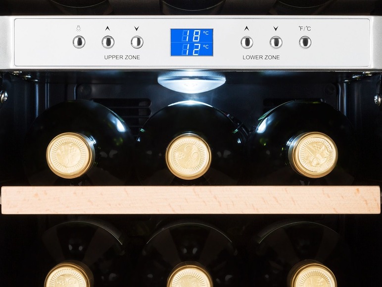 Gehe zu Vollbildansicht: KLARSTEIN Weinkühlschrank »Reserva«, B Energieeffizienz, für 12 Flaschen, LED-Beleuchtung - Bild 6