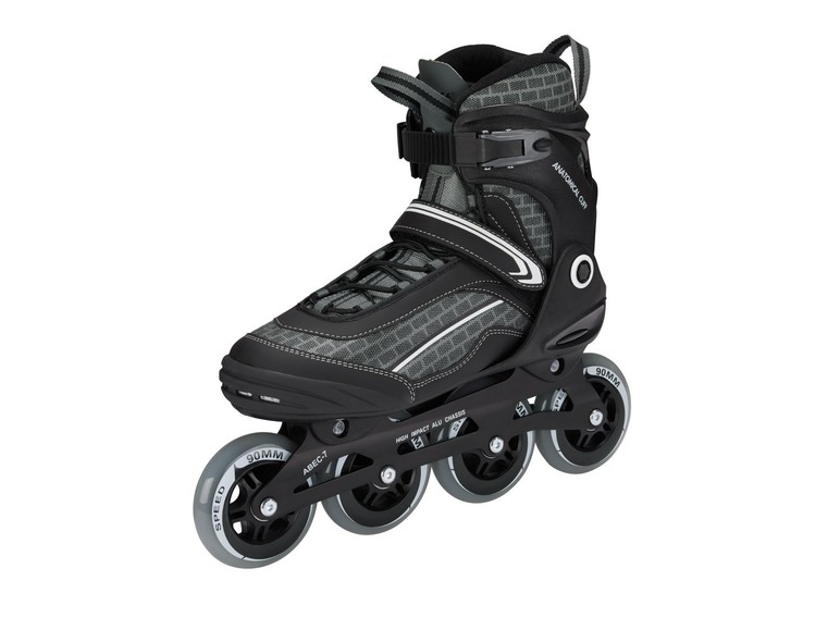 Gehe zu Vollbildansicht: CRIVIT® Inlineskates Herren, ABEC-7-Kugellager, Schnellschnürsystem und Rasterverschluss - Bild 3