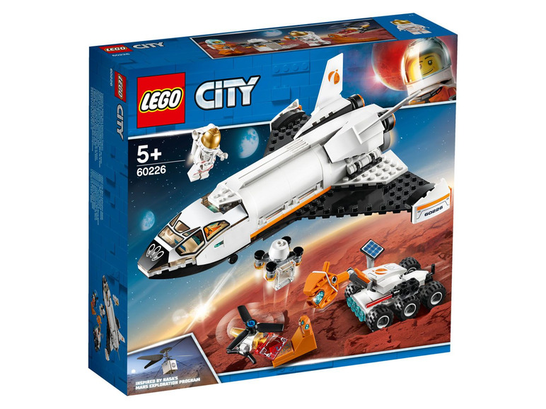 Gehe zu Vollbildansicht: LEGO® City 60226 »Mars Forschungsshuttle«, 273-teilig - Bild 1