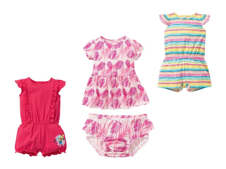 Gehe zu Vollbildansicht: LUPILU® Baby Mädchen Jumpsuit/-Kleid - Bild 1