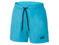 Türkisblaue Badehose mit Gummizug und Kordel