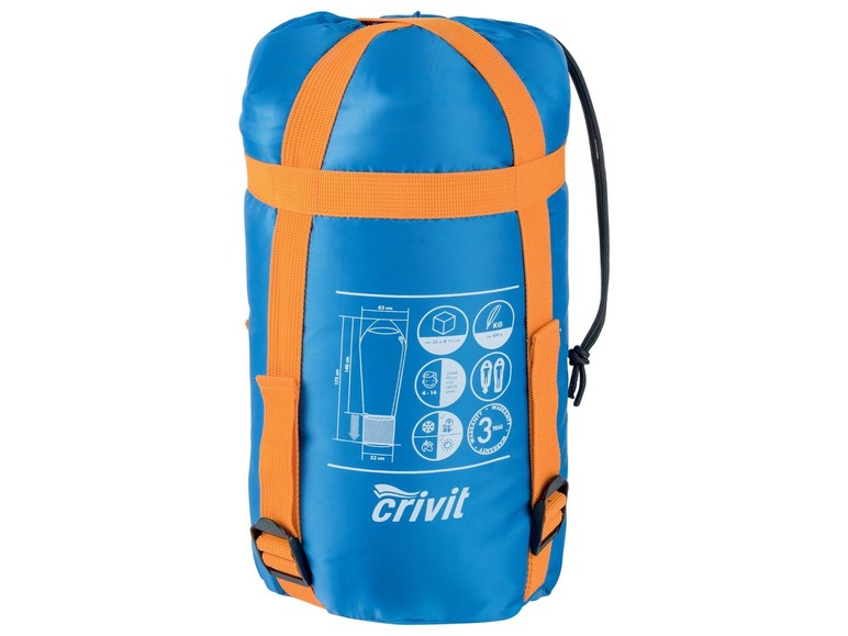 Gehe zu Vollbildansicht: CRIVIT® Kinderschlafsack, mit Innentasche, erweiterbarer Fußraum, ab 4 bis 14 Jahre - Bild 7