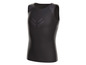 Schwarzes Sport-Tanktop mit geometrischem Muster.