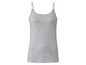 Ein graues Tanktop aus Baumwolle.