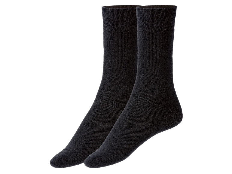 Gehe zu Vollbildansicht: esmara Damen Socken Thermo 2 Paar, mit Bio-Baumwolle - Bild 2