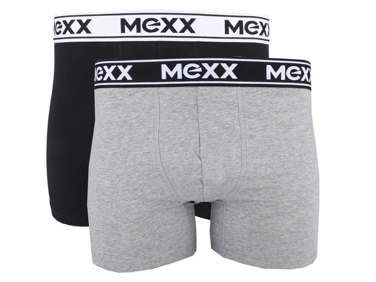 Gehe zu Vollbildansicht: MEXX Boxershorts Herren, angenehmer Tragekomfort, 2 Stück - Bild 1