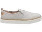 Graue Slip-ons mit Espadrillesohlen
