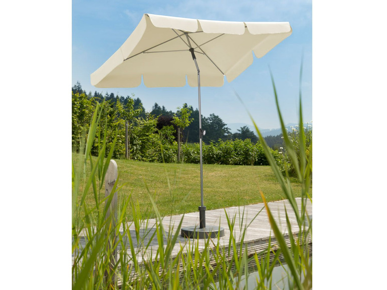 Gehe zu Vollbildansicht: Schneider Sonnenschirm »Locarno«, rechteckig, 50+ UV-Schutz, 2-teiliger Stock, mit Knicker - Bild 38
