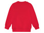 Ein roter Pullover mit langen Ärmeln.