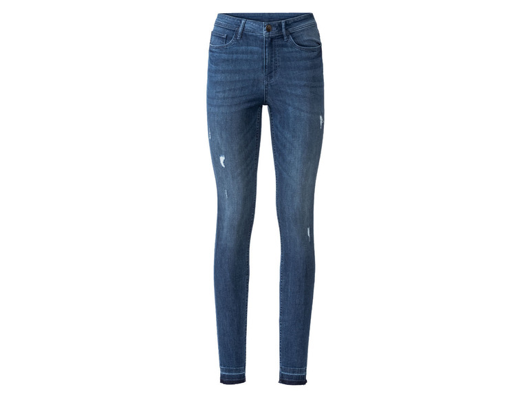 Gehe zu Vollbildansicht: esmara Damen High Waist Jeans, Super Sinny Fit - Bild 5