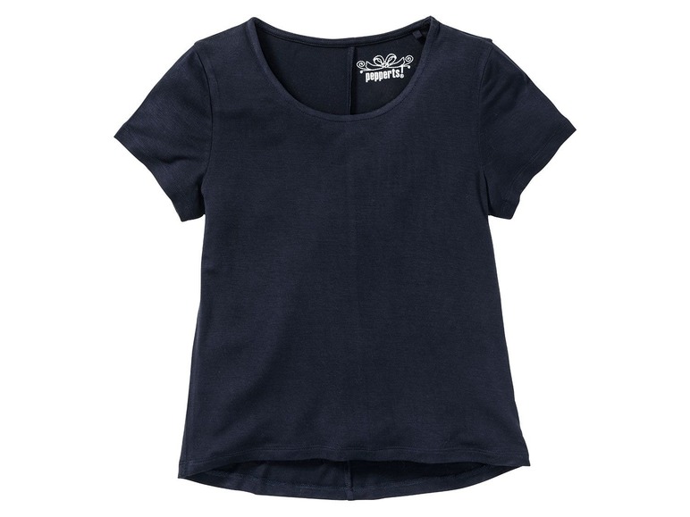 Gehe zu Vollbildansicht: PEPPERTS® T-Shirts Mädchen, 3 Stück, Tragekomfort durch weiche Viskose, Passform - Bild 5