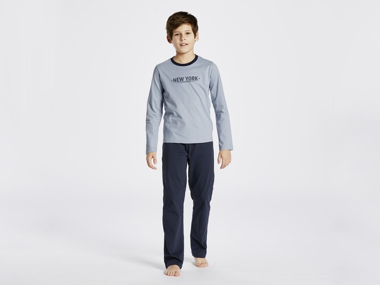 Gehe zu Vollbildansicht: PEPPERTS® Jungen Schlafanzug, 2 Stück, mit Bio-Baumwolle - Bild 17
