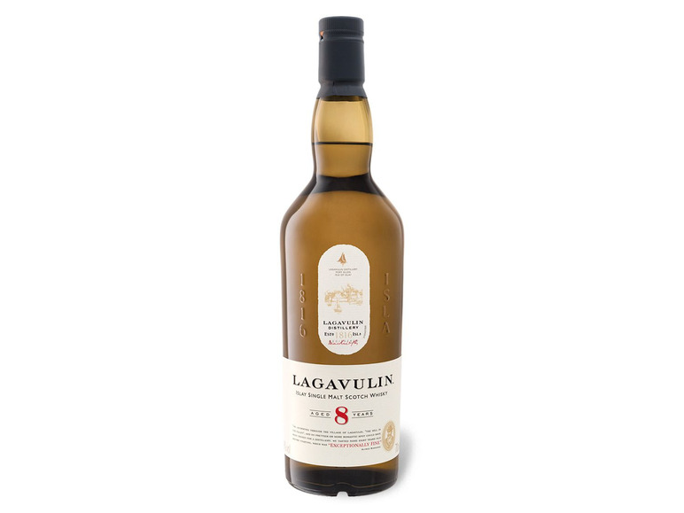 Gehe zu Vollbildansicht: Lagavulin Islay Single Malt Scotch Whisky 8 Jahre 48% Vol - Bild 2