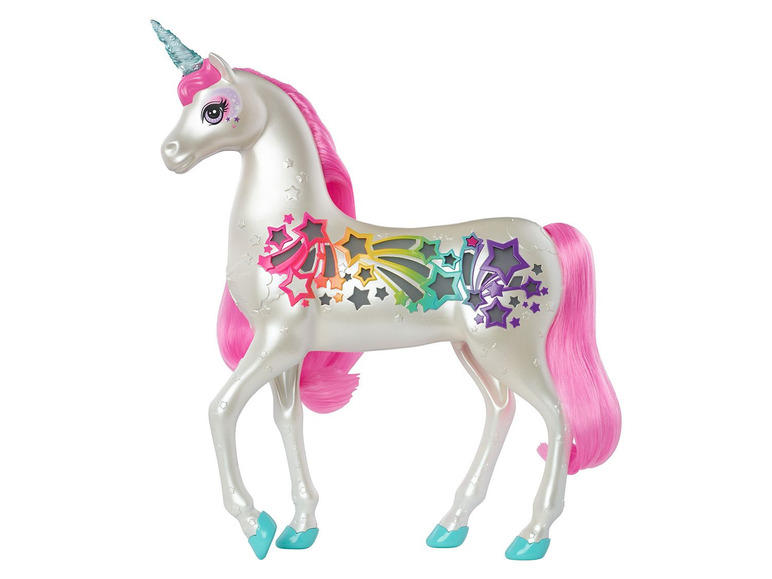 Gehe zu Vollbildansicht: Barbie Spielfigur Einhorn, mit magischer Bürste, ab 3 Jahren - Bild 8