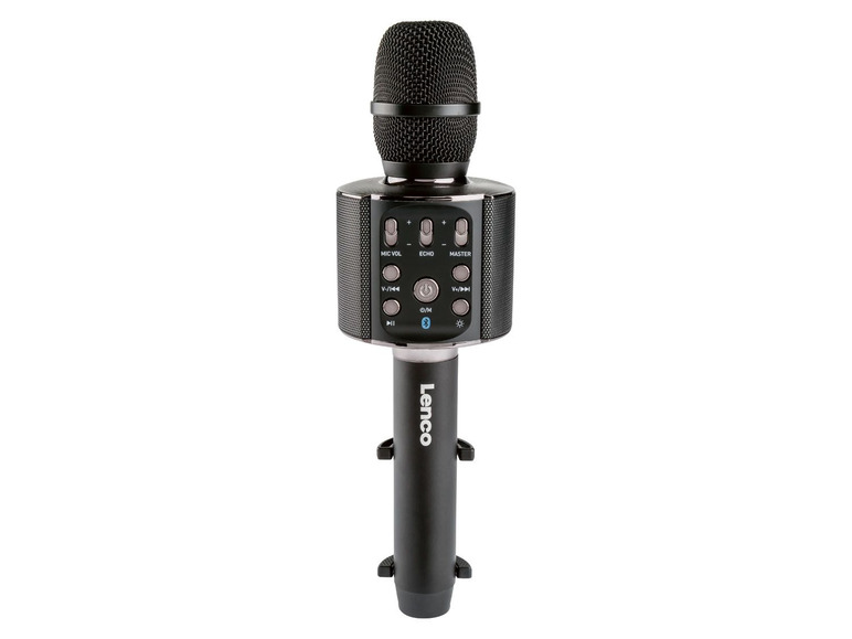 Gehe zu Vollbildansicht: Lenco Tragbares Karaoke System, mit Lichteffekt - Bild 3