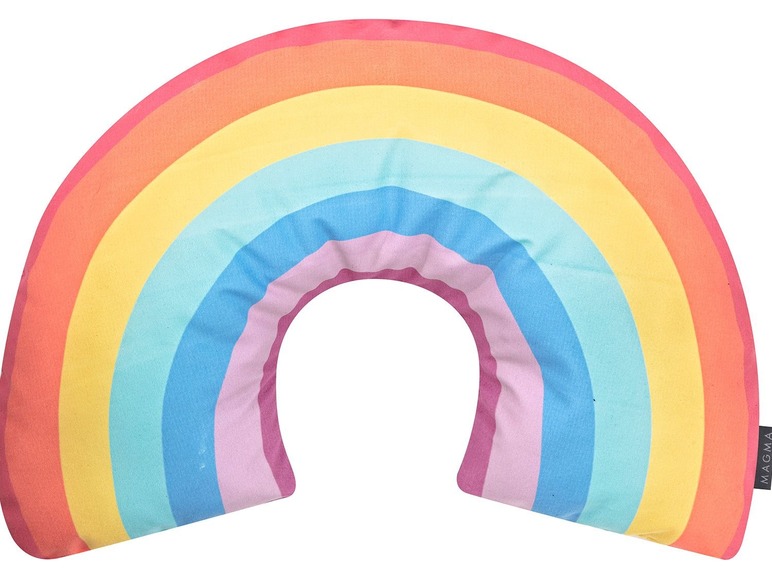 Gehe zu Vollbildansicht: MAGMA Formkissen »Regenbogen«, verschiedene Größen, kuschelig, bunt - Bild 3