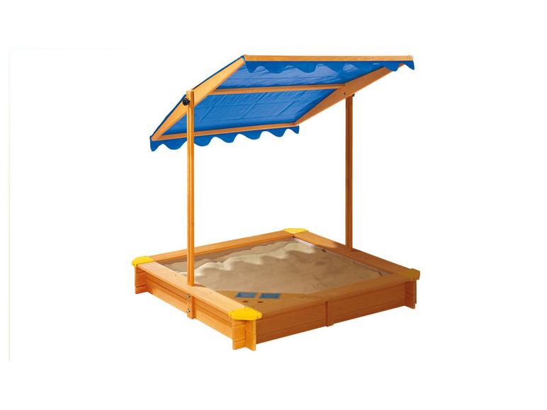 Gehe zu Vollbildansicht: PLAYTIVE® Sandkasten mit Dach und Eisdiele - Bild 2