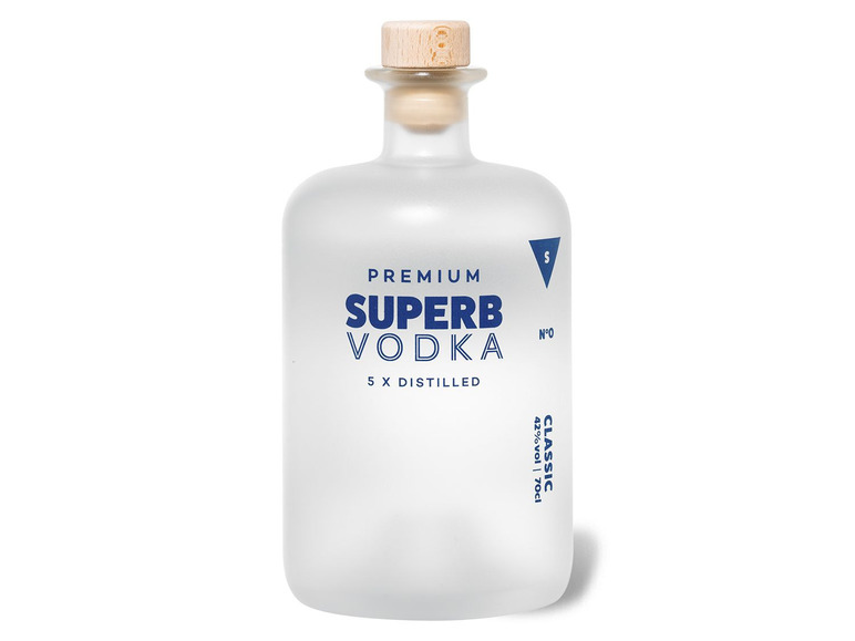 Gehe zu Vollbildansicht: Premium Superb Vodka 42% Vol - Bild 1