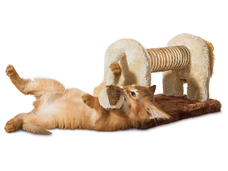 Gehe zu Vollbildansicht: ZOOFARI® Katzenspielzeug, mit Rassel, aus Sisal und Plüsch - Bild 5