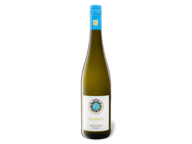 Gehe zu Vollbildansicht: BIO Weingut Meßmer Riesling VDP.Gutswein trocken vegan, Weißwein 2021 - Bild 1