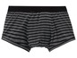 Gestreifte Herrenboxershorts.