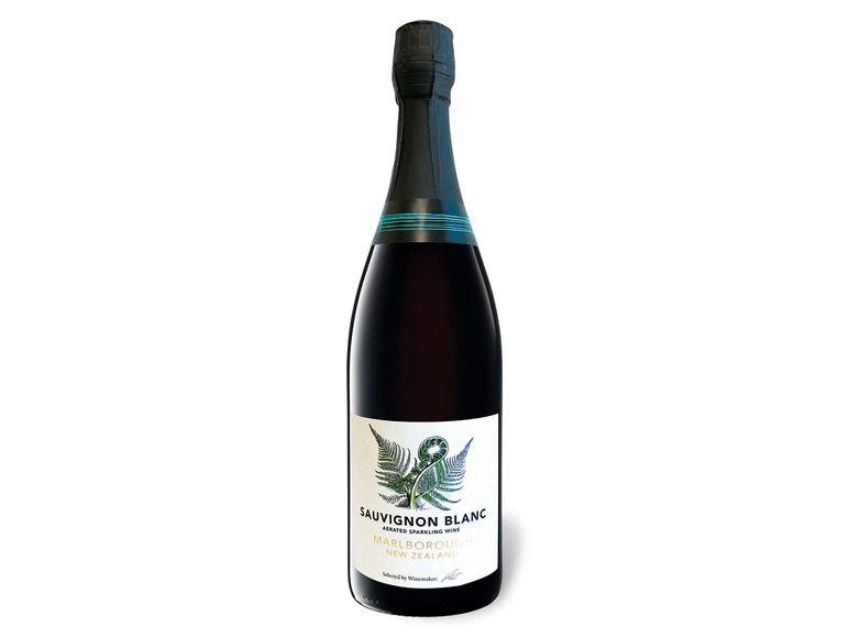 Gehe zu Vollbildansicht: Sauvignon Blanc Marlborough brut, Schaumwein mit zugesetzter Kohlensäure 2019 - Bild 1
