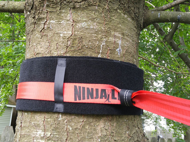 Gehe zu Vollbildansicht: Schildkröt-Funsports Slackers Baumschutz zu Ninjaline Intro-Kit - Bild 4