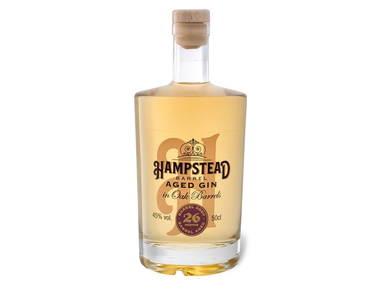 Gehe zu Vollbildansicht: Hampstead Barrel Aged Gin 26 Monate 45% Vol - Bild 1