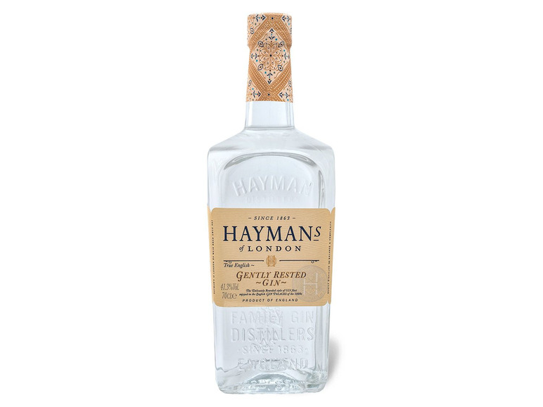 Gehe zu Vollbildansicht: Hayman's Gently Cask Rested Gin 41,3% Vol - Bild 1