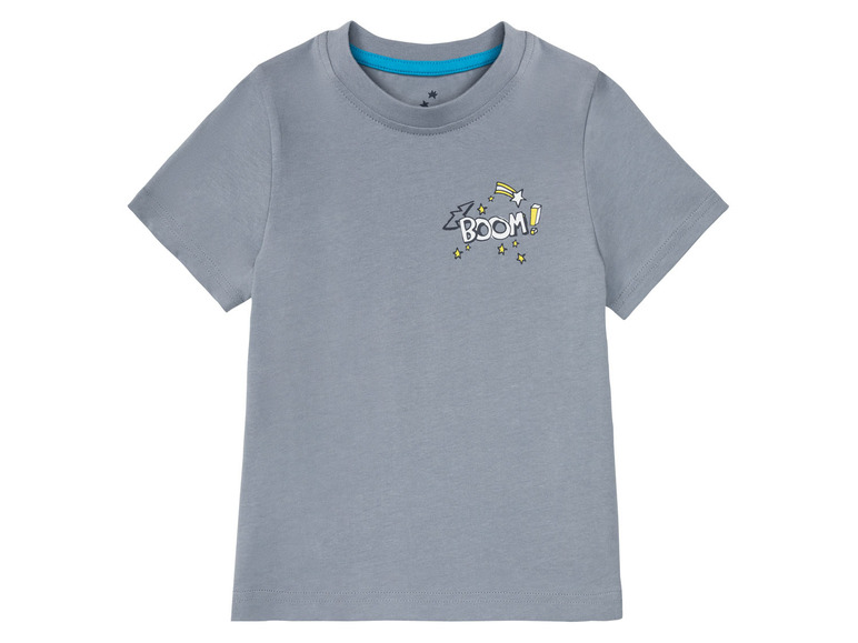 Gehe zu Vollbildansicht: lupilu 2 Kleinkinder Jungen T-Shirts, mit Print - Bild 34