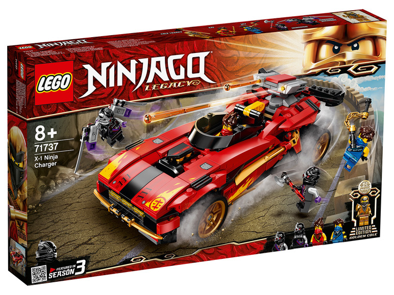 Gehe zu Vollbildansicht: LEGO® NINJAGO 71737 »X-1 Ninja Supercar« - Bild 1
